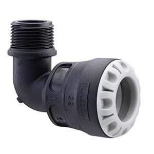 Plasson koljeno S1 M 20x3/4"